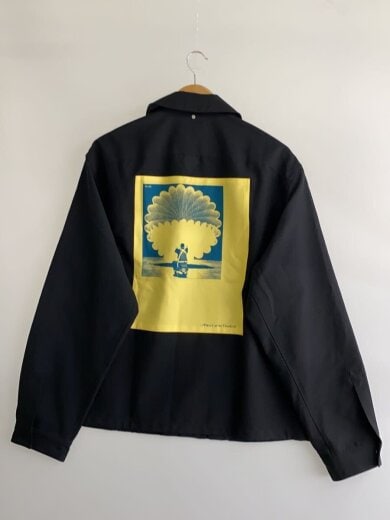 商品画像：長袖シャツ/M/ポリエステル/ブラック/無地/5559-343-0149/21AW/SYSTEM SHIRT 2