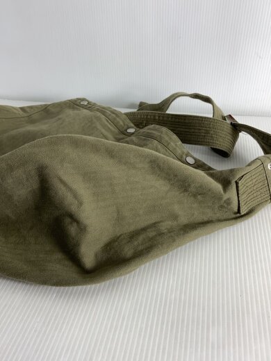 商品画像：ショルダーバッグ/コットン/カーキ/2WAY/ヘリンボーン 6