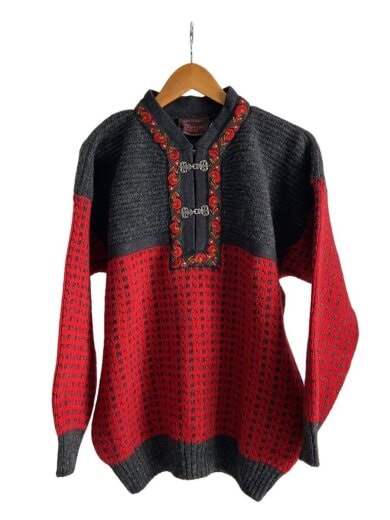 商品画像：TELEMARK STYLE/ニット・セーター(厚手)/ウール/マルチカラー/総柄/ノルウェー製 1