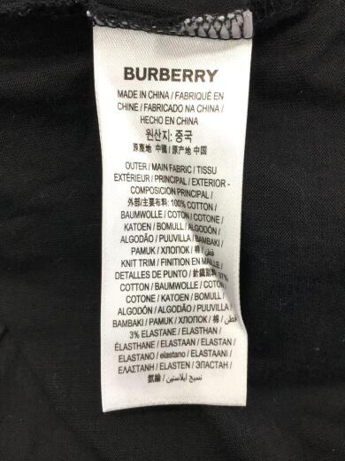 画像：BURBERRYTシャツ/M/コットン/BLK/無地/8021175//5