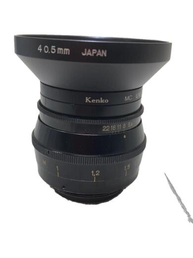 画像：Jupiterレンズ/JUPITER-8M　2/50/1