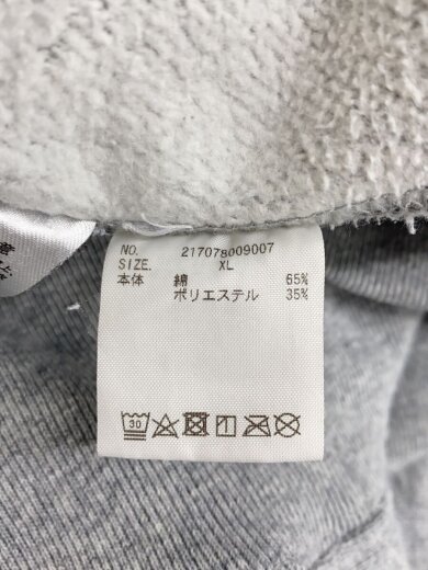 商品画像：パーカー/XL/コットン/GRY/217078009007 4