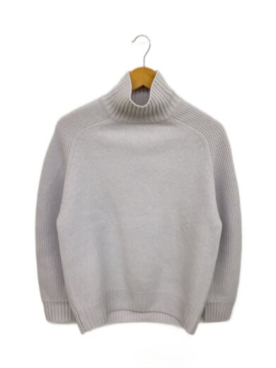 商品画像：ニット・セーター(厚手)/--/ウール/GRY/1513-199-1051/カシミヤ混 1