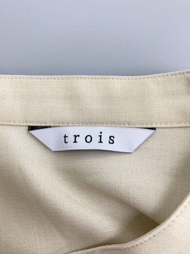 商品画像：25SS/T251-81015/長袖ブラウス/FREE/ポリエステル/BEG 3