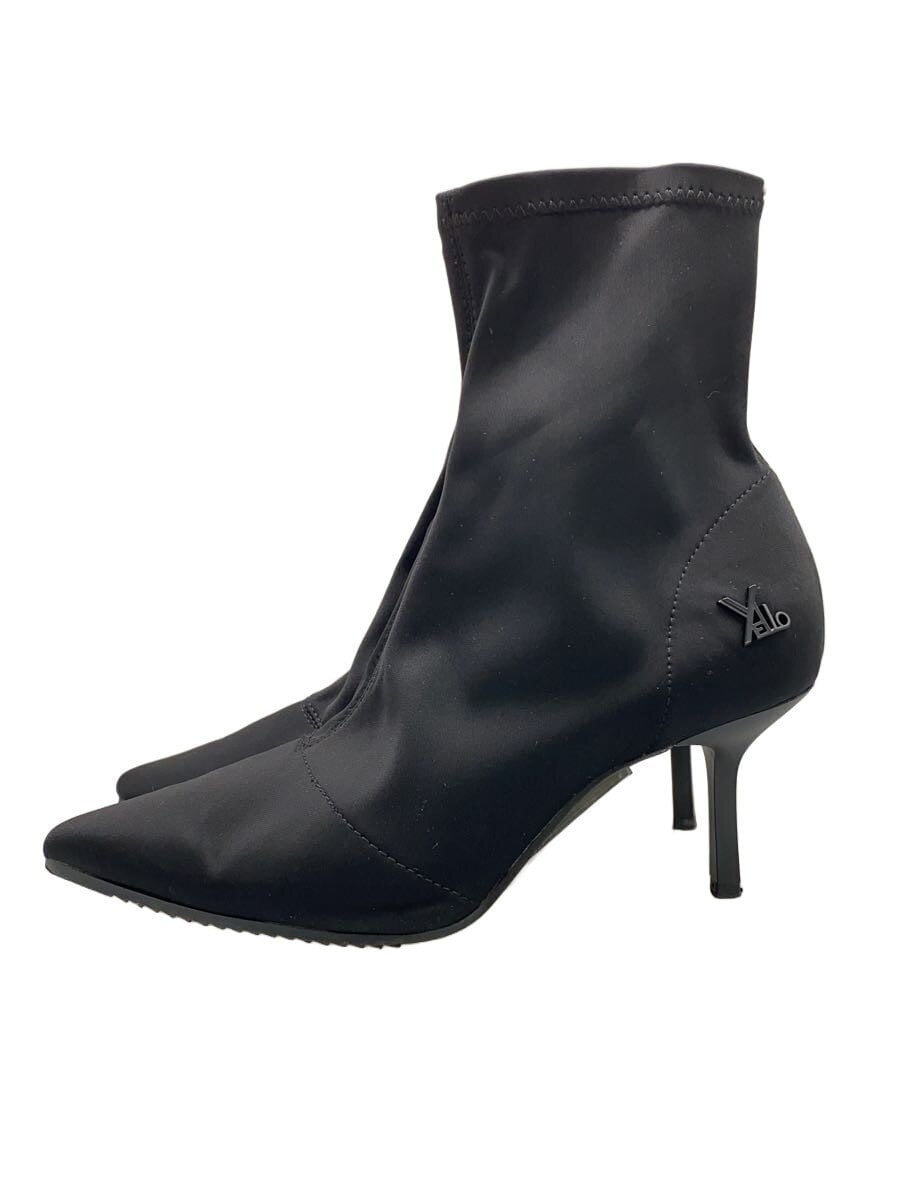 YELLO / ショートブーツ/L/BLK