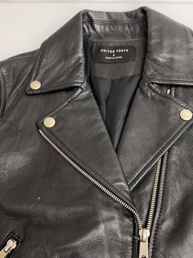 商品画像：ダブルライダースジャケット/2/羊革/BLK/507152004 6