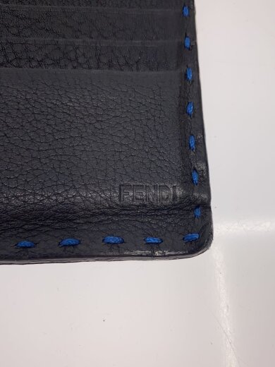 商品画像：セレリア/2つ折り財布/レザー/BLU/無地/メンズ 3