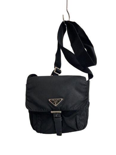 商品画像：ショルダーバッグ/ナイロン/BLK 1