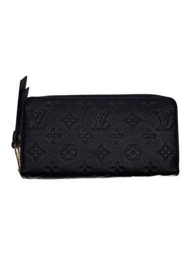 商品画像：ジッピー・ウォレット_モノグラム・アンプラント/牛革/BLK/レディース 1