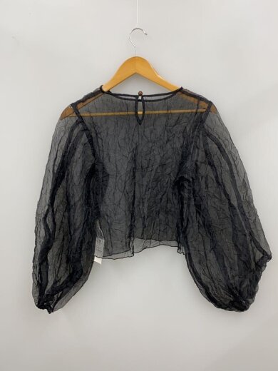 商品画像：0222010406/長袖ブラウス/FREE/ポリエステル/BLK 2