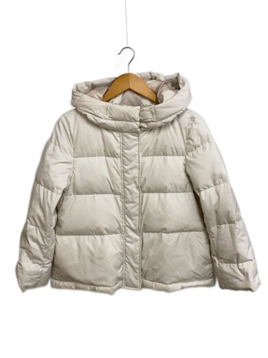 商品画像：ダウンジャケット/40/ポリエステル/CRM/無地/55C02-872-11 1