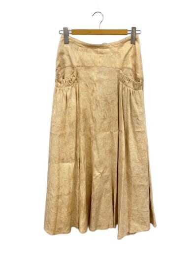 商品画像：25ss/KAGOZOME Soil Skirt/ロングスカート/38/リネン/BEG/25s87002 1