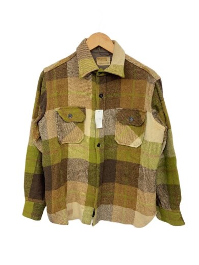 商品画像：ネルシャツ/20/ウール/BRW/チェック 1