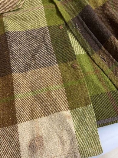 商品画像：ネルシャツ/20/ウール/BRW/チェック 5