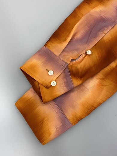 商品画像：RECYCLED POLYESTER DISTORTED STRIPED/1/ポリエステル/ORN/NF231S01 5