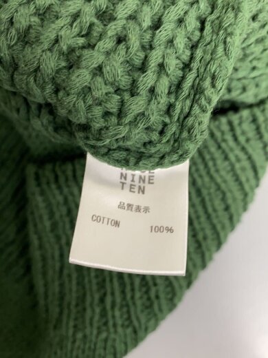 商品画像：ニット・セーター(厚手)/--/コットン/GRN 4