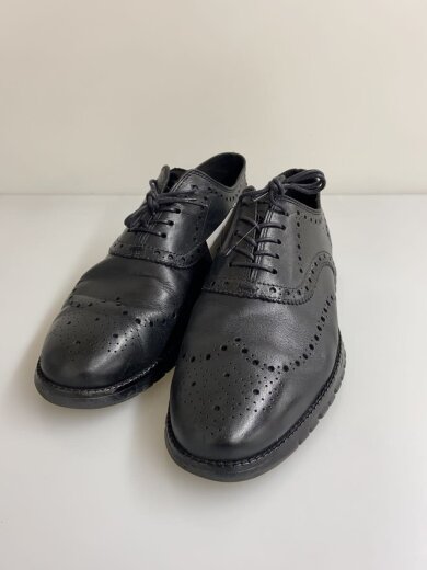 商品画像：ZEROGRAND/ウィングチップ/ドレスシューズ/US8/BLK/レザー/C20719 2