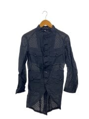 AD2022/TK-J001/ロングジャケット/S/コットン/BLK