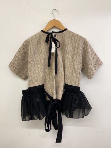 商品画像：AD2022/TJ-B011/半袖ブラウス/S/コットン/CRM 2