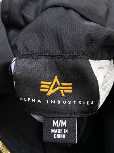 商品画像：MA-1 FLIGHT JACKET/フライトジャケット/M/ナイロン/BLK/無地/7975952002 3