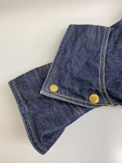 商品画像：デニムピーコート/2/デニム/IDG/無地 5