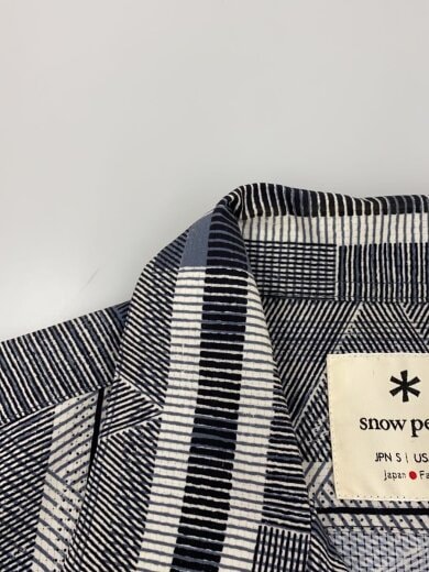 商品画像：開襟半袖シャツ/S/ポリエステル/BLU/SH-20SU106/汚れ有り 6