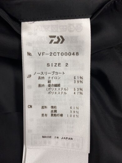 商品画像：VF-2CT00048/ノースリ-ブコート/2/ナイロン/BLK// 4