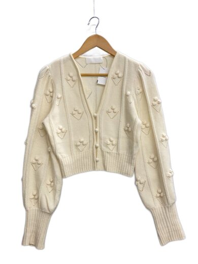 商品画像：Bubble Pattern Cropped Knitted Cardigan/2/ウール/MM22PF-KN725// 1