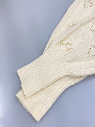 商品画像：Bubble Pattern Cropped Knitted Cardigan/2/ウール/MM22PF-KN725// 5