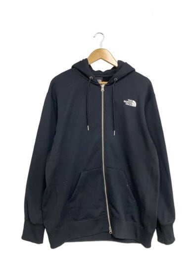 商品画像：SQUARE LOGO FULLZIP_スクエアロゴフルジップ/XL/ポリエステル/BLK 1