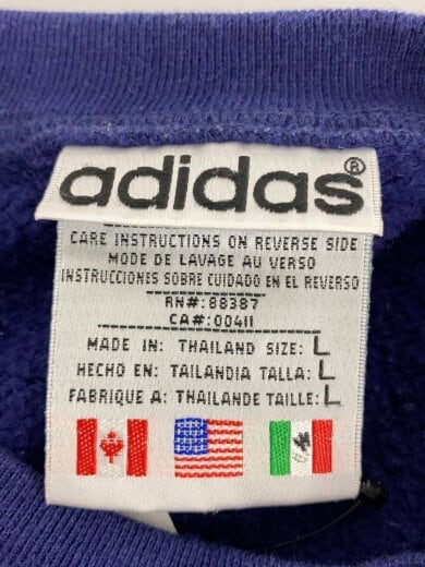 商品画像：90S/万国旗タグ/スウェット/L/コットン/NVY 3