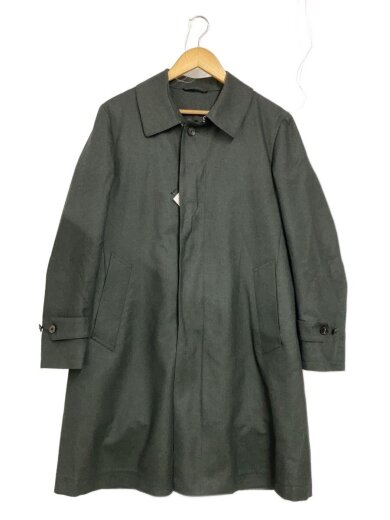 商品画像：ステンカラーコート/M/ウール/BLK/600596// 1