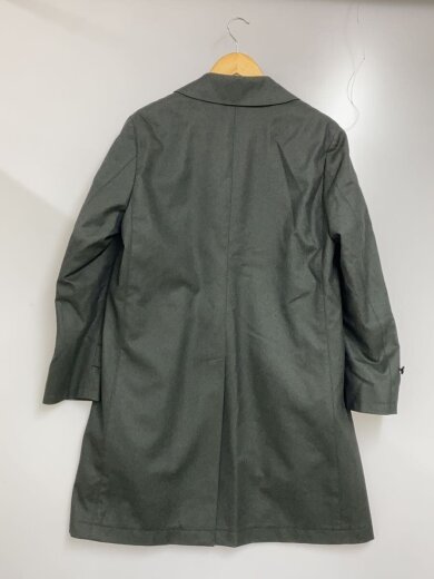 商品画像：ステンカラーコート/M/ウール/BLK/600596// 2