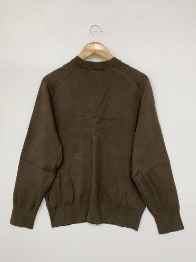 商品画像：ニット・セーター(厚手)/1/コットン/KHK/無地/110322500 2