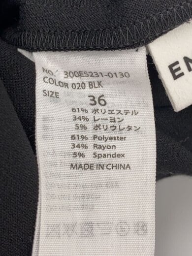 商品画像：ノースリーブワンピース/36/ポリエステル/BLK/300ES231-0130// 4