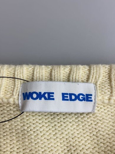 商品画像：WOKE EDGE/ニット・セーター(厚手)/M/コットン/CRM 3