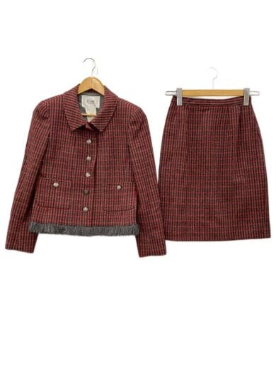 商品画像：セットアップ/9/ウール/RED/チェック// 1
