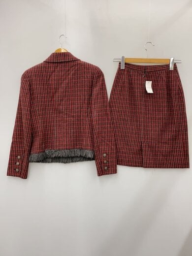 商品画像：セットアップ/9/ウール/RED/チェック// 2