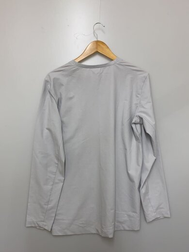 商品画像：長袖Tシャツ/S/ポリエステル/GRY/無地/258694 2
