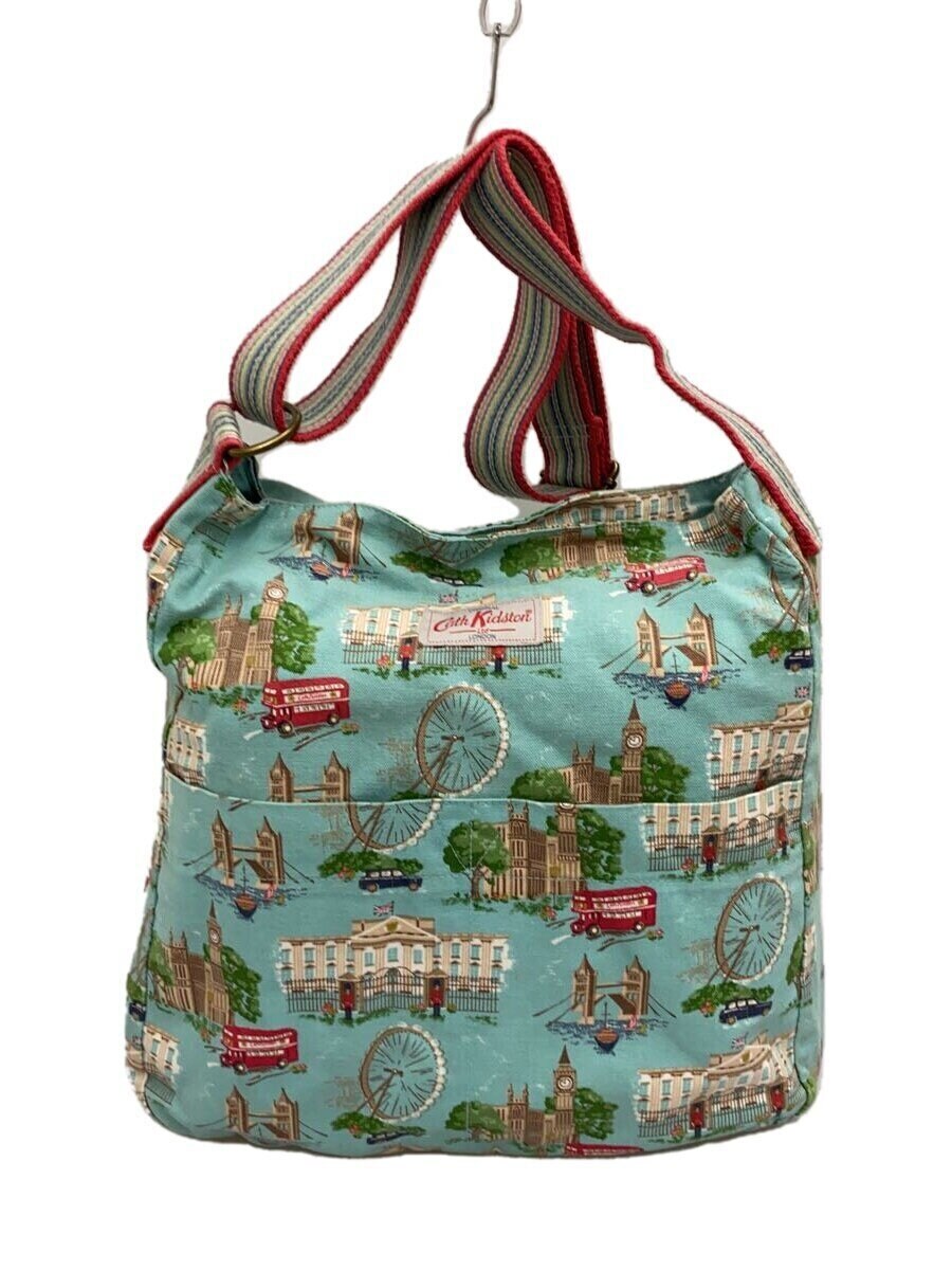 Cath Kidston shoulder bag cotton BLU full pattern 2nd STREET for second hand goods sales and mail order