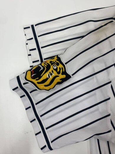 商品画像：阪神タイガース/ユニフォーム/鳥谷敬/♯1/半袖シャツ/L/コットン/WHT/ストライプ// 6