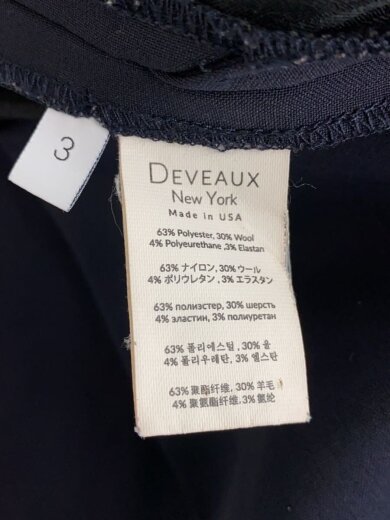 商品画像：スラックスパンツ/3/ポリエステル/NVY 5