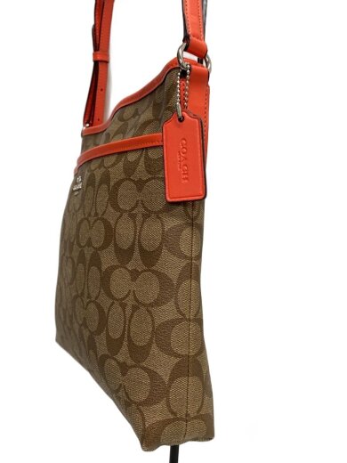 商品画像：ショルダーバッグ_シグネチャー/PVC/BEG/総柄 2