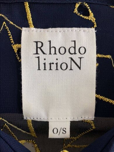 商品画像：長袖ブラウス/S/ポリエステル/NVY 3