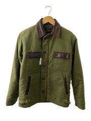 A-2デッキジャケット/M/コットン/KHK