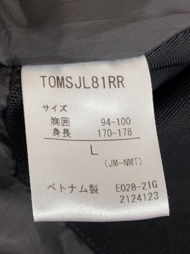 商品画像：ダウンベスト/L/ポリエステル/BLK/TOMSJL81RR 4