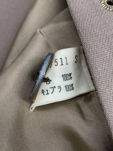 商品画像：ノーカラージャケット/S/ウール/BRW/無地/J0104FJ511 4