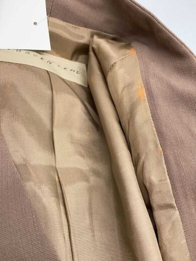 商品画像：ノーカラージャケット/S/ウール/BRW/無地/J0104FJ511 6