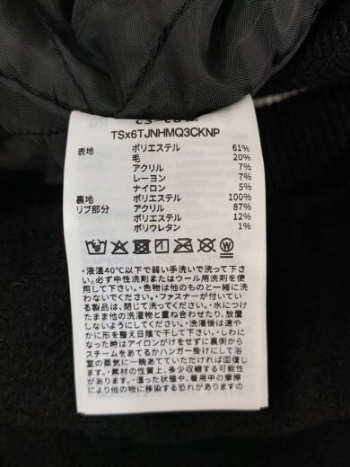 商品画像：AWARD JACKET/スタジャン/M/ポリエステル/BLK/C3-C611 4