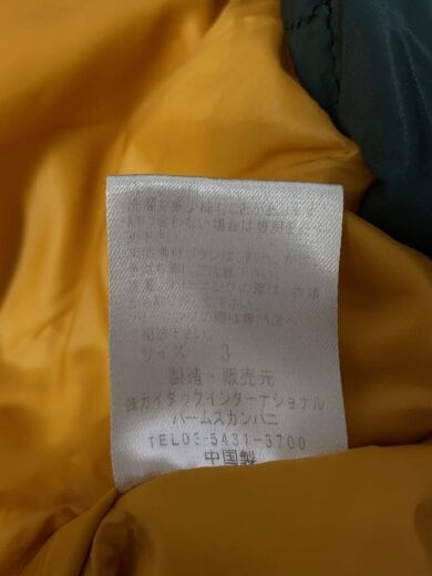 商品画像：ダウンジャケット/--/ナイロン/GRN 4